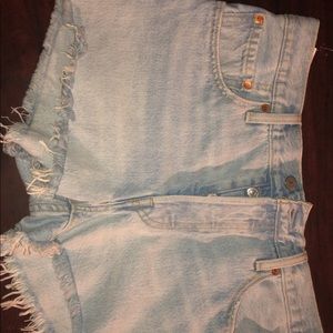 Levi’s 501 denim shorts